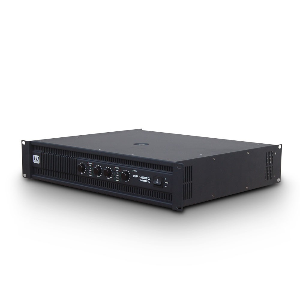 4-Kanal Endstufe DEEP2 4950 4 x 810 W 4 Ohm LD Systems