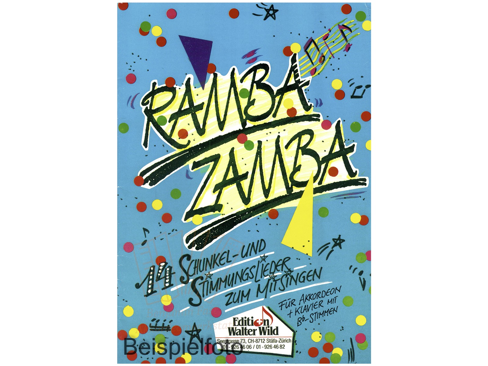Ramba Zamba Akkordeon 1 - Antiquariat