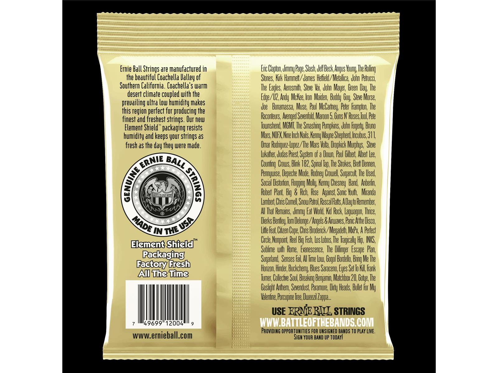 Akustik-Gitarrensaiten Earthwood Light 80/20 Bronze 11-52