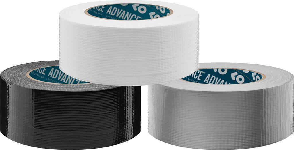 Gaffa-Tape Gewebeklebeband Silber