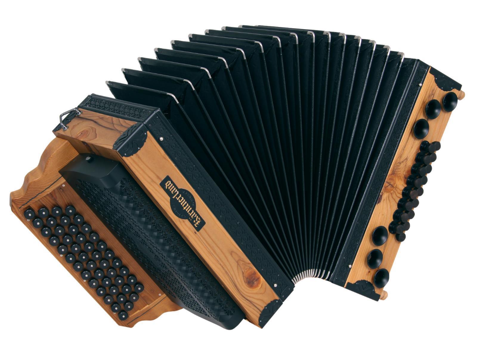 Steirische Harmonika Kärntnerland (Gold) Gipfelstürmer C/F/Bb/Eb