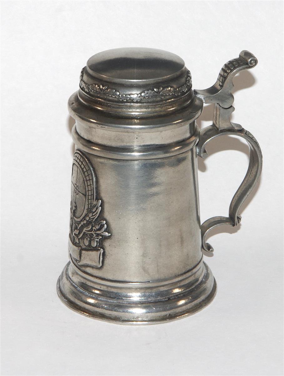 Bierkrug Zinnkrug Zinndeckel Bierkrug Zinnkrug Zinndeckel