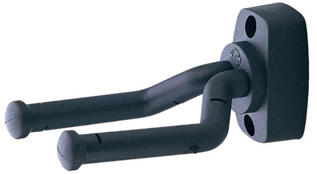 K&M 16280 Gitarren-Wandhalter schwarz K&M 16280 Gitarren-Wandhalter schwarz
