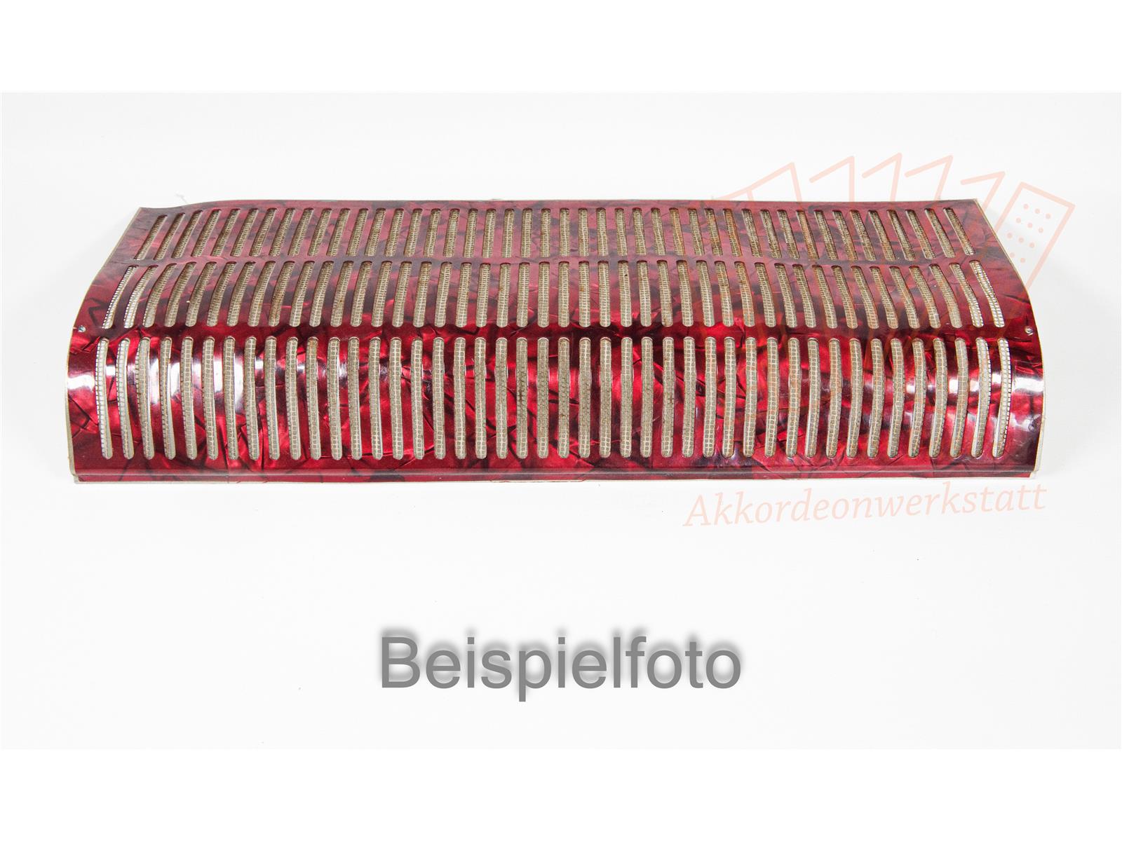 Diskantverdeck Cantulia 37cm rot - gebraucht Diskantverdeck Cantulia 37cm rot - gebraucht