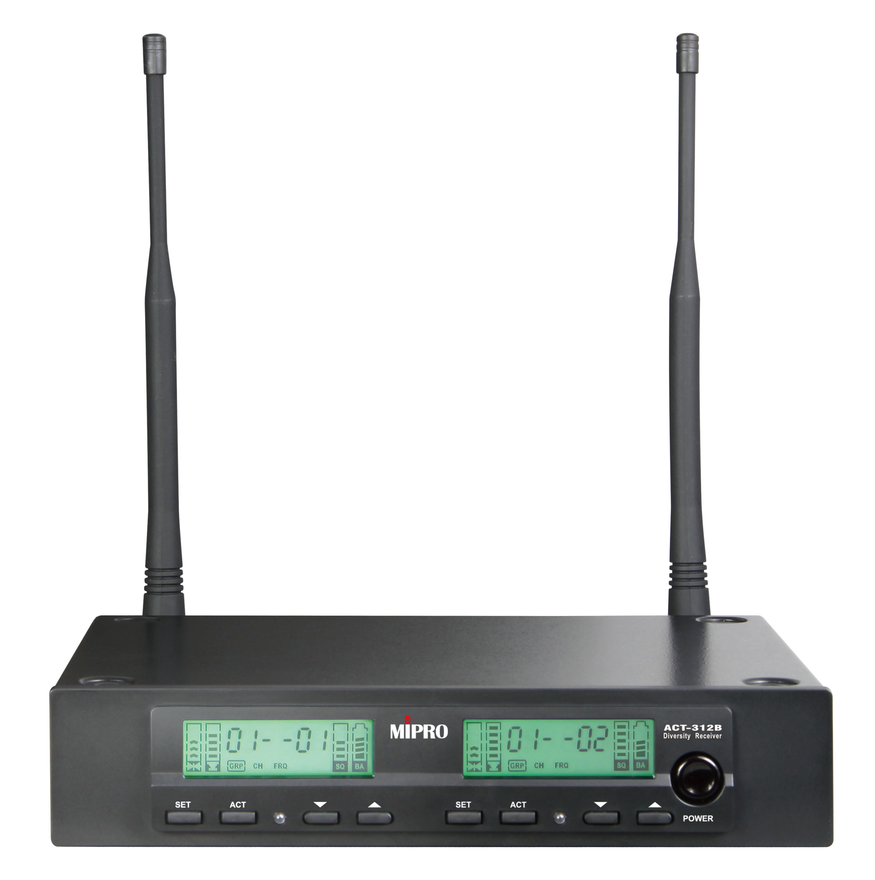Funkempfänger ACT-312B 2-Kanal 823 - 832 MHz (8AD)