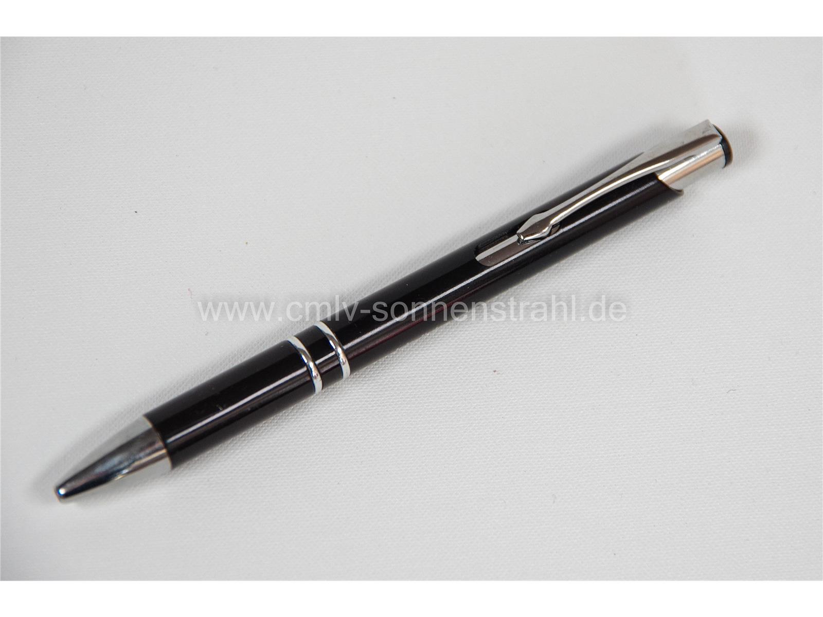 Kugelschreiber - Sprüche 8,17 - schwarz