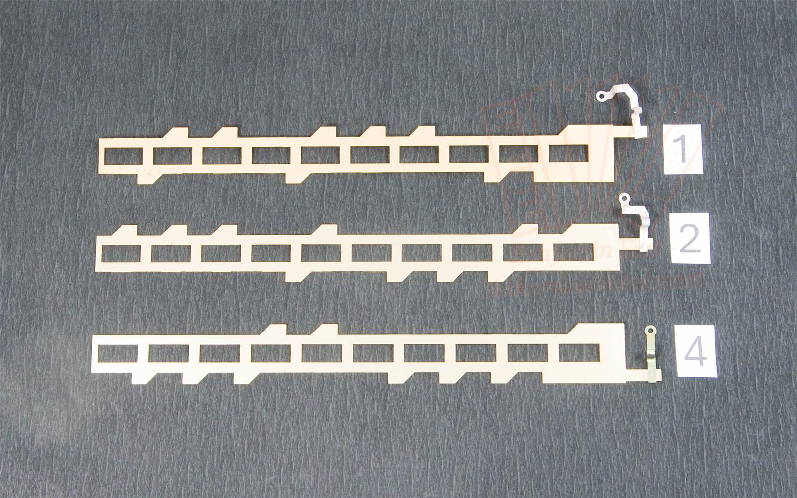 Schaltlamellen Hohner Lucia IV P, gebraucht