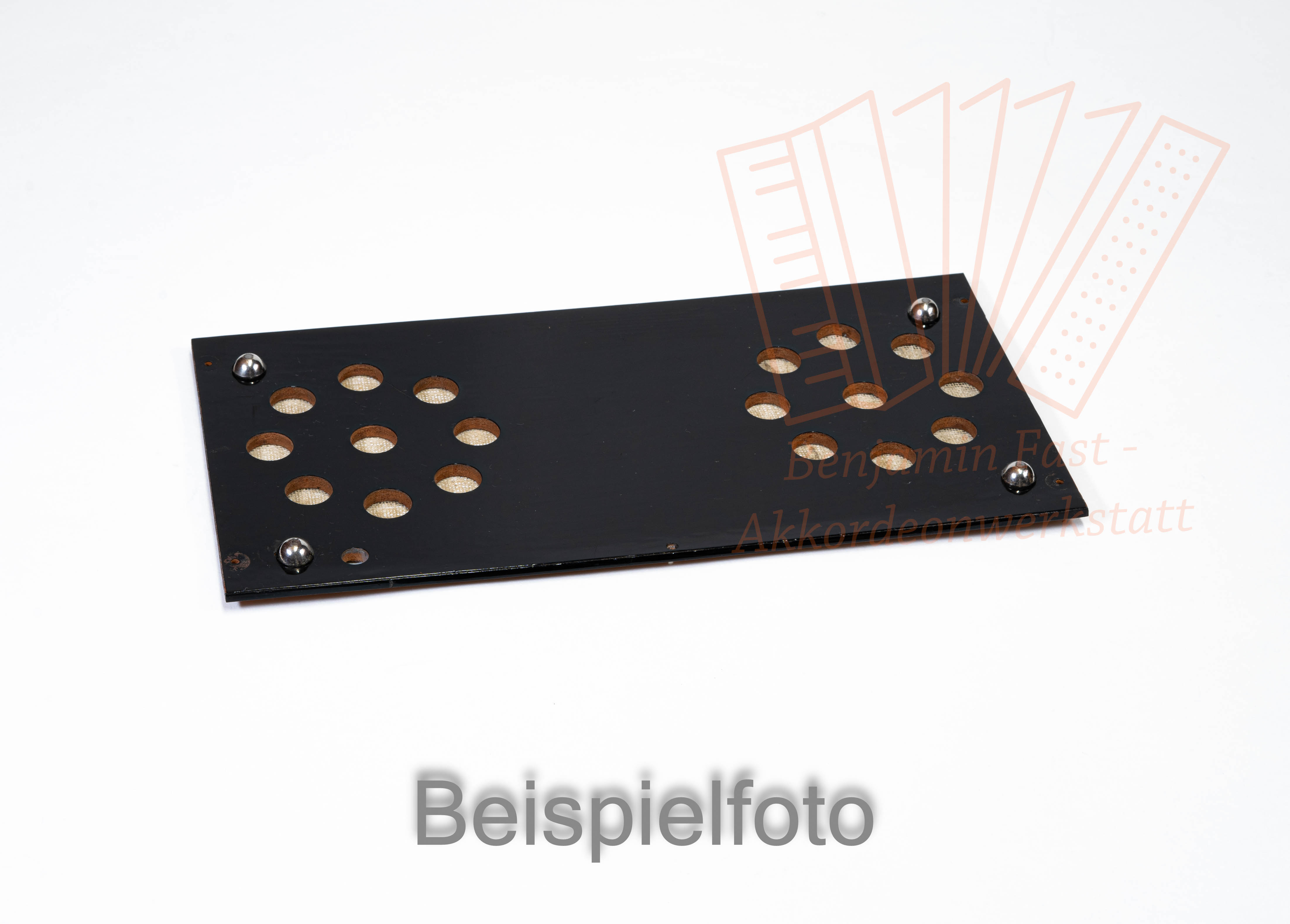 Bassdeckel Hohner klein schwarz gebraucht