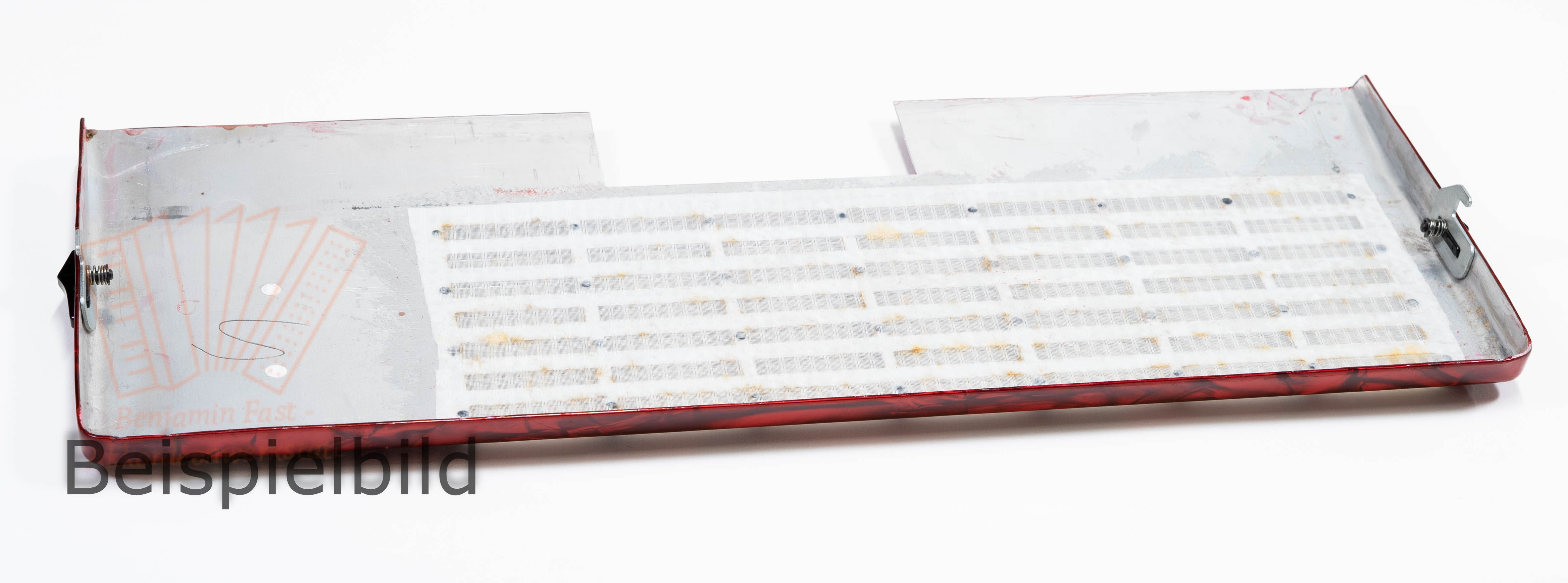 Diskantverdeck Weltmeister Stella II rot - gebraucht