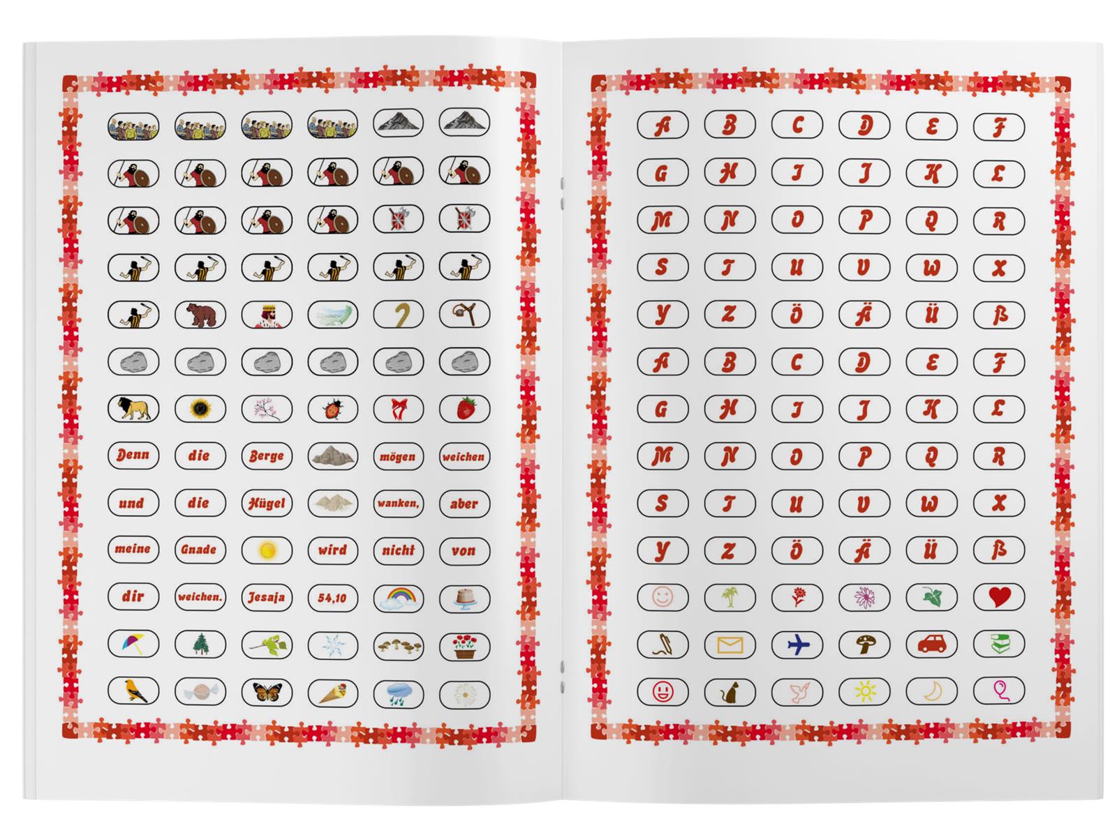 Rätselheft - Berge der Bibel