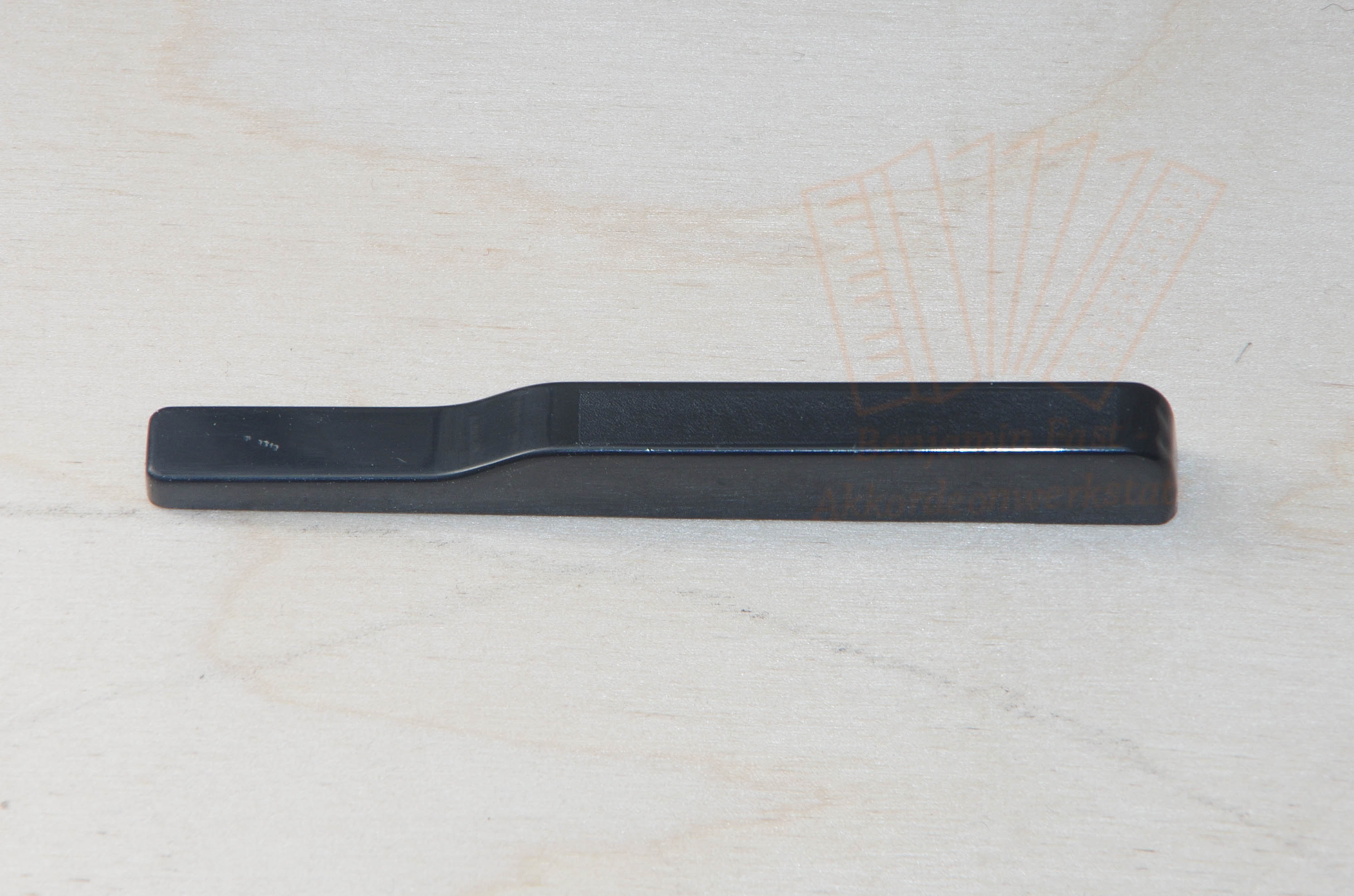 Halbtontasten-Auflage schwarz L10cm  - gebraucht Halbtontasten-Auflage schwarz L10cm  - gebraucht