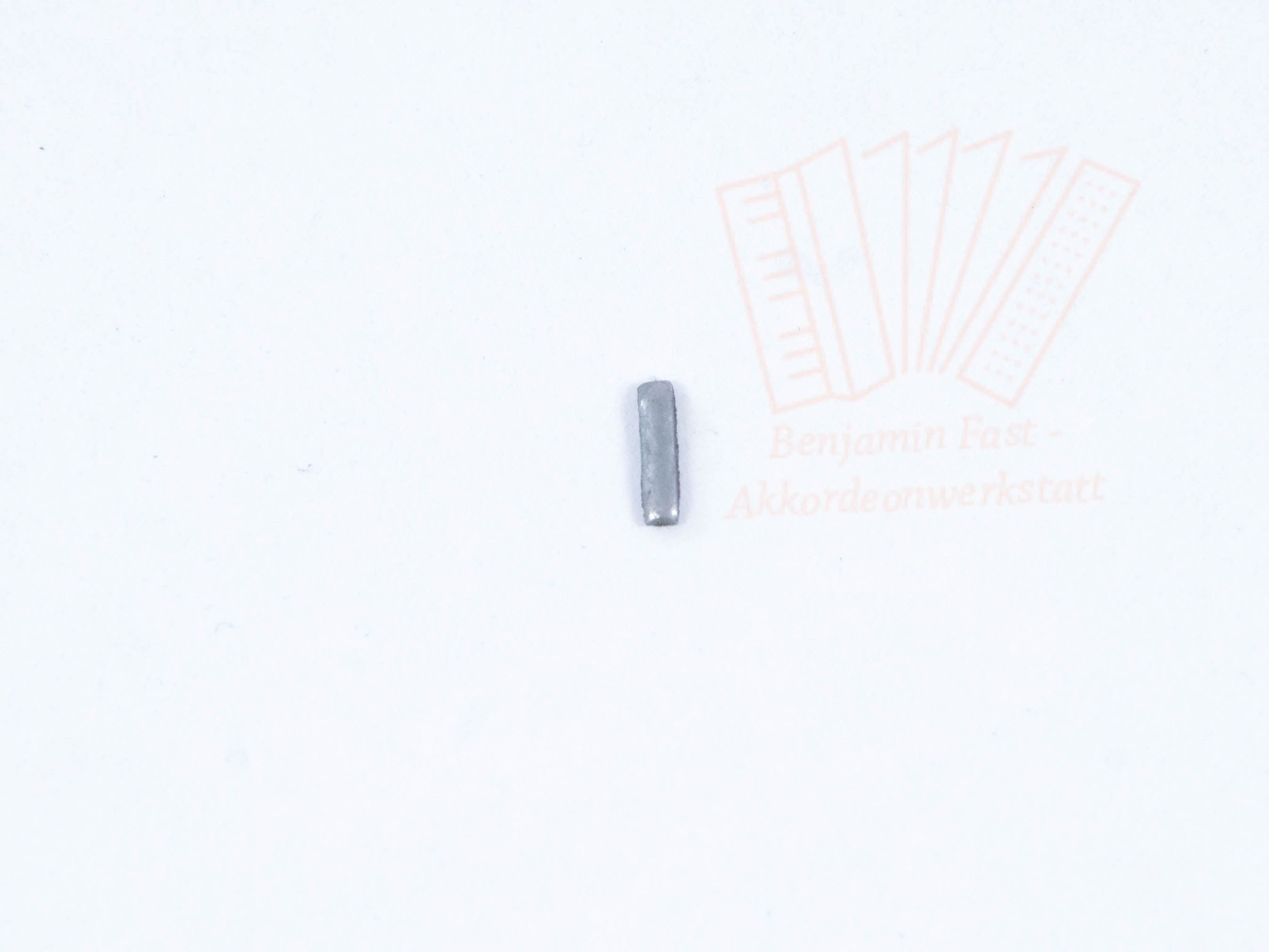 Buchstaben 8mm vernickelt - gebraucht